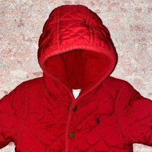 Quilted Ralph Lauren Snowsuit ☃️